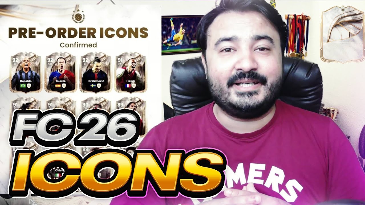 FC 26 ICONS Explained: Walkouts, Upgrades & More! 🔥 - YouTube