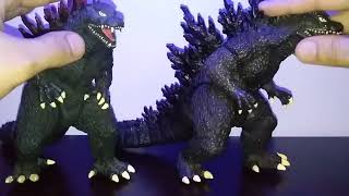 Figure Comparison: Bandai Creation Godzilla 2000 & Bandai Creation Fusion Series Godzilla 2000