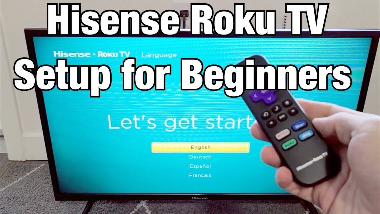 Hisense Roku TV: How to Setup for Beginners - YouTube