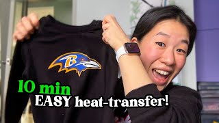 Make a lastminute Raven's shirt with me!