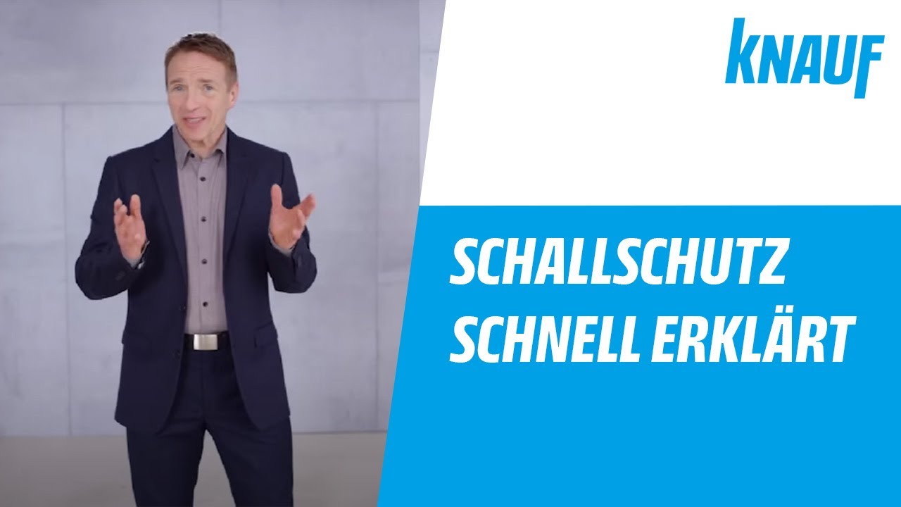Schallschutz Schnell Erklart Youtube