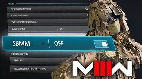 INSTANTLY Get EASIER Lobbies With Secret Setting in MW3! ( Skill Based Matchmaking )