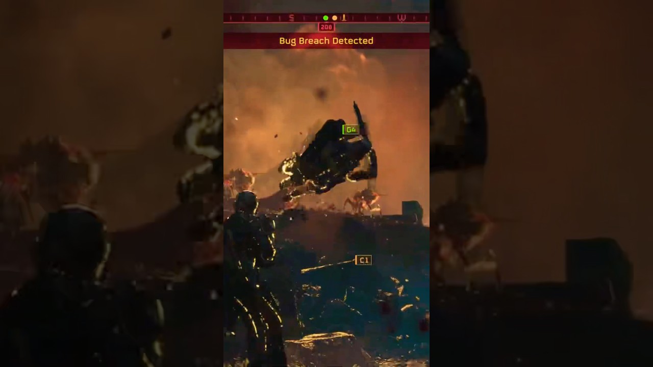 Another Cinematic Moment #helldivers #gaming #ps5 #nukes #action