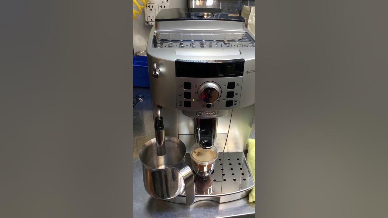 steam wand leaking delongfhi magnifica xs 3374 test YouTube