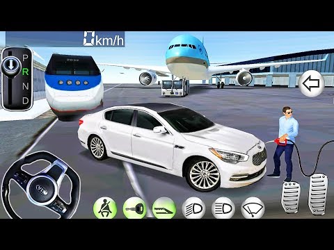 3D Driving Class Kia Free Ride in Airport! - Car Games Best Android Gameplay #5