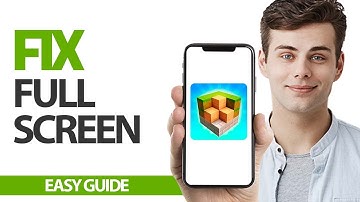 How To Fix Block Craft 3D Full Screen Problem | Final Solution