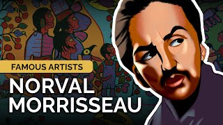 The Iconic Paintings of NORVAL MORRISSEAU: Artist Bio + Speedpaint