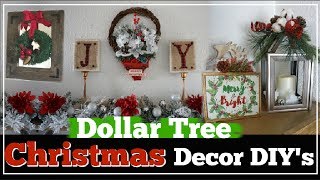 DOLLAR TREE CHRISTMAS DIY'S | EASY CHRISTMAS DECOR IDEAS | Momma From Scratch