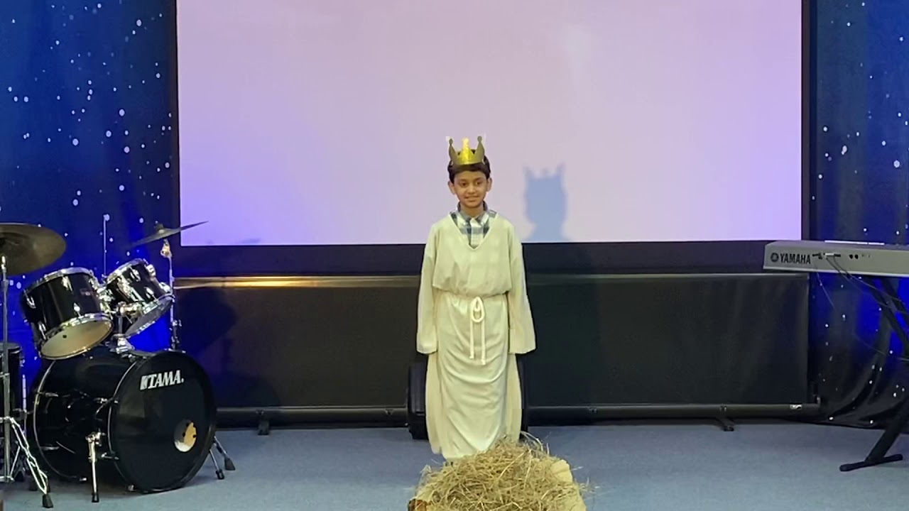 Apresentação de Natal das crianças. Assembleia de Deus em Tampa, FL-USA