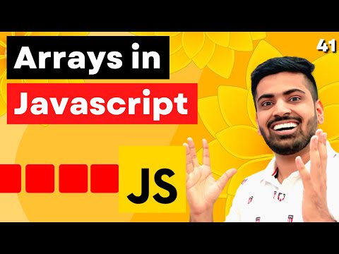 Arrays in Javascript for Beginners | Complete Web Development Course #41