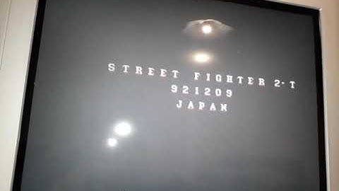 STREET FIGHTER 2 TURBO CPS1 JAMMA  100% WORKING!Video for user system16