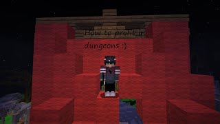 HOW I profit in dungeons using the not enough updates mod on hypixel skyblock! (5m an hour!!)