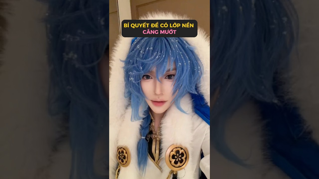 Trang điểm cả ngày mà lớp nền vẫn đỉnh thật？ #meowcosplay #shorts
