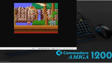 Rygar AGA Edition - Scrolling Test