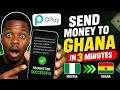 Send Money From Nigeria To Ghana Using OPay (Fast International Transfer)