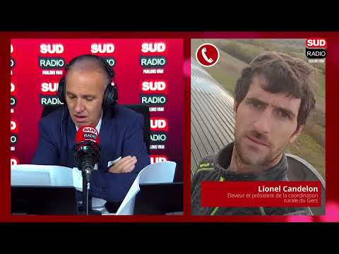 Lionel Candelon (coordination rurale 32) en colère : Aujourd’hui, il y a une chasse aux éleveurs !