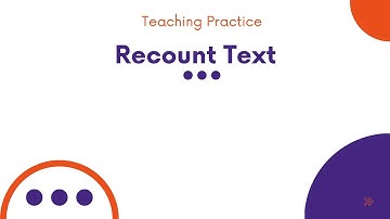 Micro Teaching Practice - Recount Text (Writing) by Hamsinah
