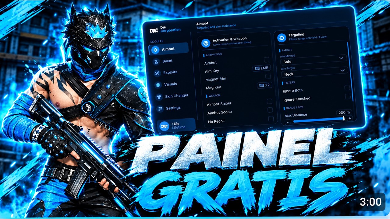 Bluestacks Safe XIT FF EMULADOR 2026 PAINEL XIT FF MSI/BLUESTACKS ATUALIZADO 😈 100% HS ...