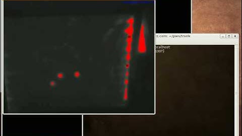 PWS Multitouchscherm: Blobdetection werkt!