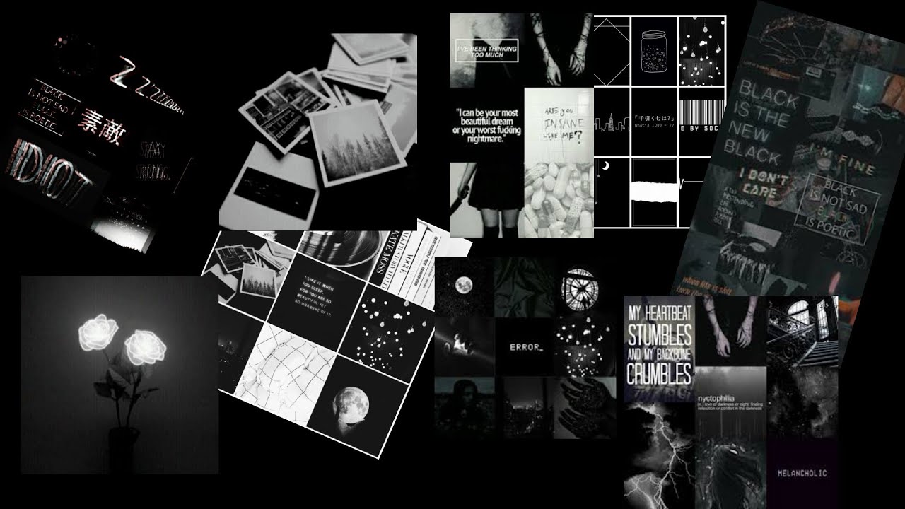 Roblox Black Aesthetic Decals