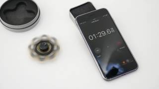 Fidget Spinner 4 Gear Black screenshot 1