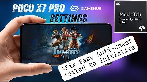 Jump Force on Android GAMEHUB *Fix crash "Easy Anti-Cheat failed to initialize"