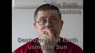 Celebrity Destroying Flat Earth using the Sun Profile