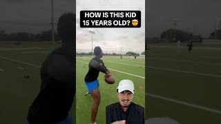 HOW IS THIS HIGH SCHOOL FRESHMAN QB ALREADY THIS GOOD? #nfl #hsfootball #highschoolfootball