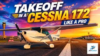 How to Takeoff in a Cessna 172 - MSFS 2020 Beginner Tutorial