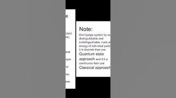 Distinguishable and indistinguishable particles