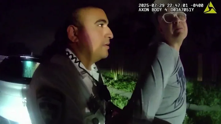 Video shows Middletown superintendent during Florida DUI arrest