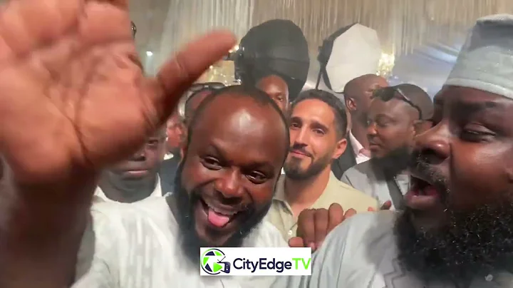 SEYI TINUBU HONORS DAVIDO AT HIS WEDDING CEREMONY AFTERPARTY
