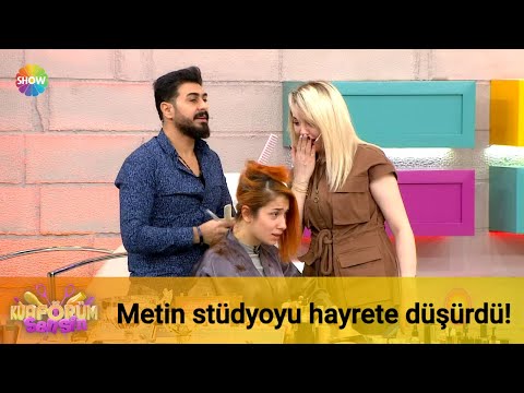 Metin stüdyoyu hayrete düşürdü!