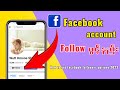 How to set facebook followers options 2023/Facebook Follow ဖွင့်နည်း#facebook