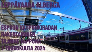 Espoon kaupunkiradan asemat: Leppävaara by Petteri Visala 334 views 2 weeks ago 3 minutes, 48 seconds