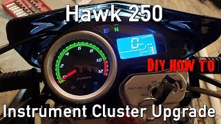 Hawk 250 Digital Instrument Cluster Upgrade - How To Guide