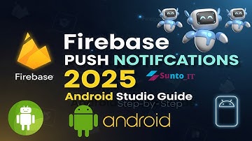 How to Send Push Notifications with Firebase Cloud Messaging (FCM) | Full Android Guide 2025 java