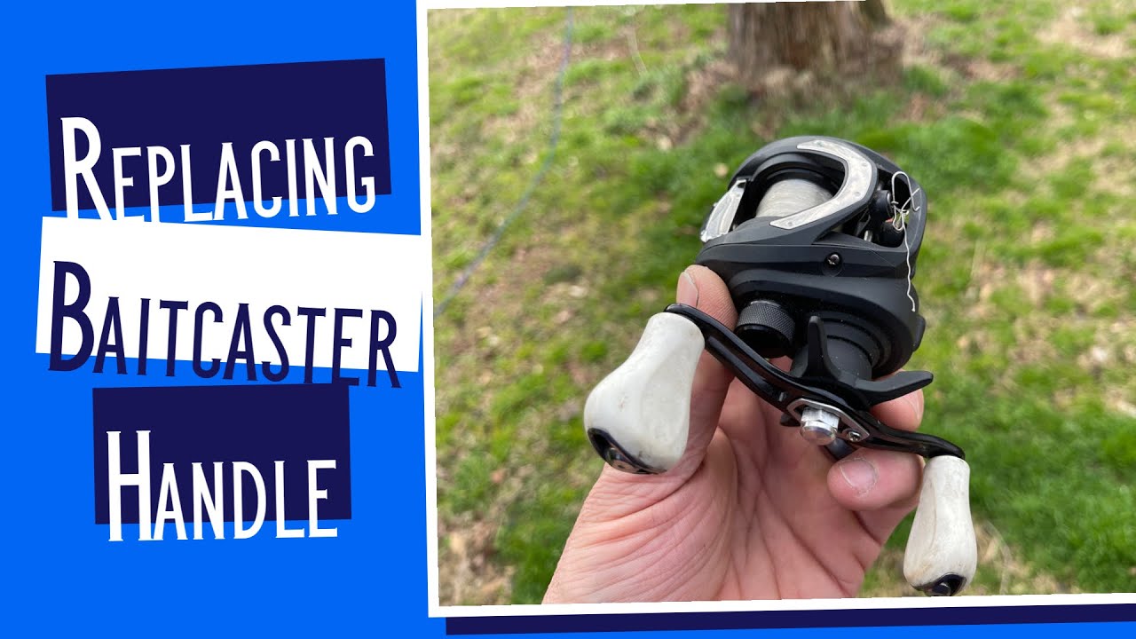 How to replace your Baitcaster crank handle- Quick Reel Time