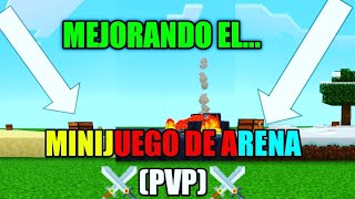 🚀COMO HACER una ARENA que pueda CAMBIAR de DISEÑO //Minecraft pe ✅ screenshot 4