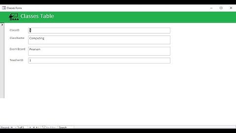 Creating a Floating Pop up Form in Microsoft Access