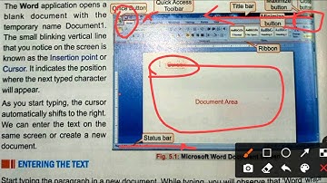 Std 4 computer lesson no 5 editing text in MS word 2007 part 1