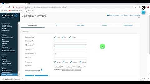 Sophos XG Firewall Training In Hindi | How to Take Backup Of Sophos XG Firewall Step By Step
