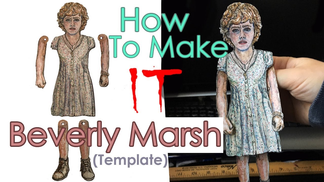 How to Make IT (Beverly Marsh) Puppet From 