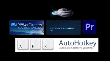 PowerDirector - DaVinci Resolve (or just about any Video Editor) and AHK (AutoHotKey) automation.