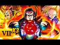 (Dragon Ball Legends) TRIPLE ZENKAI 7 ANDROIDS TEAM! THE EPITOME OF ANNOYING!