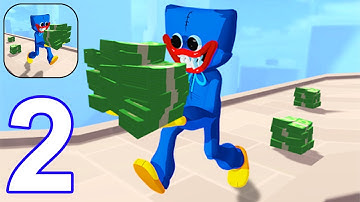 Rich Race: Money Run 3D - Gameplay Walkthrough Part 2 All Levels 11-20 (Android,iOS)