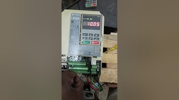 YASKAWA L1000 10HP Lift Application Setting-up🔥🔥🔥