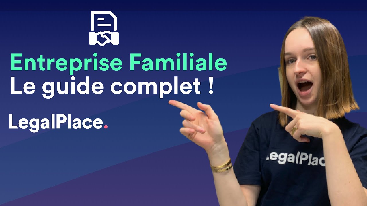Quel statut pour créer une entreprise familiale ? - YouTube