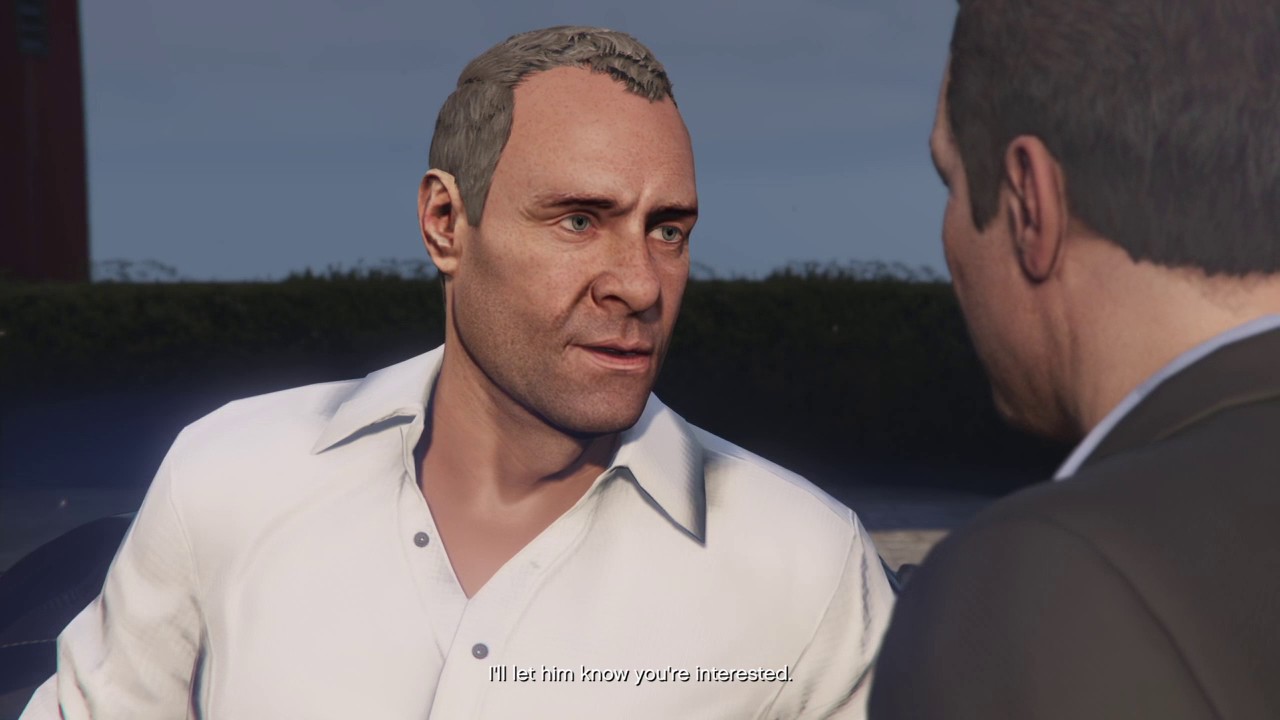 Grand Theft Auto V Meeting Devin Weston Youtube