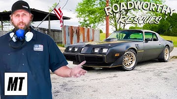 Transforming A Budget Pontiac Into the ICONIC Bandit Trans Am! | Roadworthy Rescues